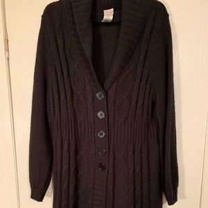 Ladies Long Cardigan